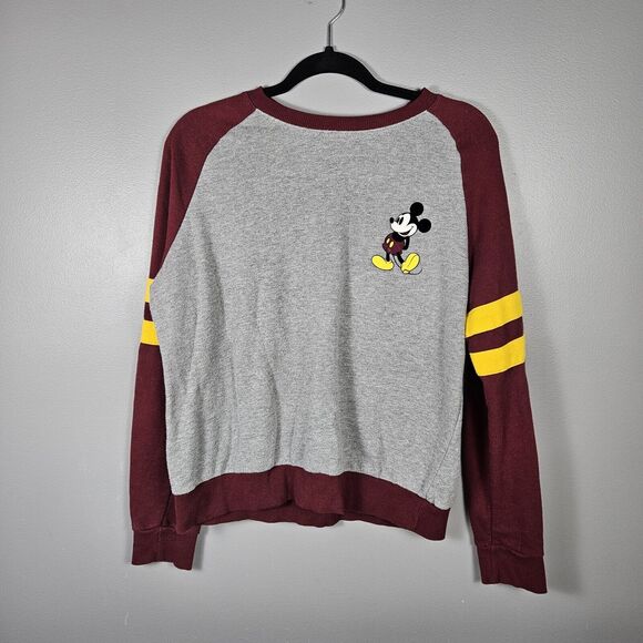 Disney Mickey Mouse 28 Crewneck Sweatshirt Adult Size Large Retro Style Shirt - Picture 1 of 5
